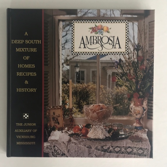 Other - Ambrosia Cookbook Vicksburg Mississippi Southern Recipes Junior Auxiliary